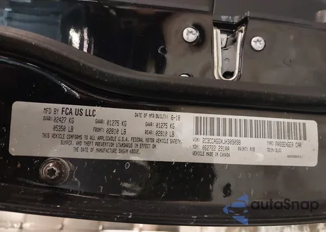 2018 Chrysler 300 300S Awd z USA, uszkodzony, nr VIN 2C3CCAGGXJH309098